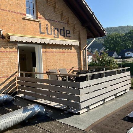 Ferienwohnung Im Bahnhof Luegde المظهر الخارجي الصورة