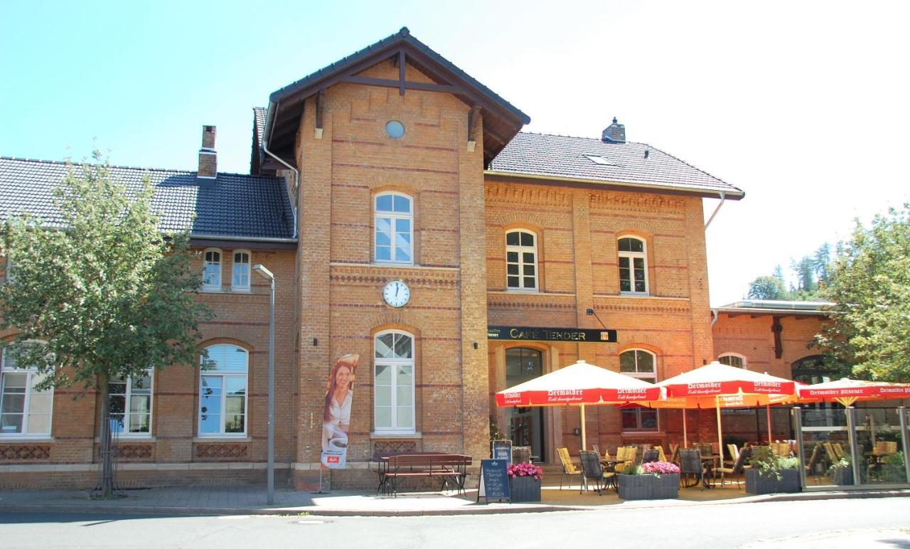 Ferienwohnung Im Bahnhof Luegde المظهر الخارجي الصورة